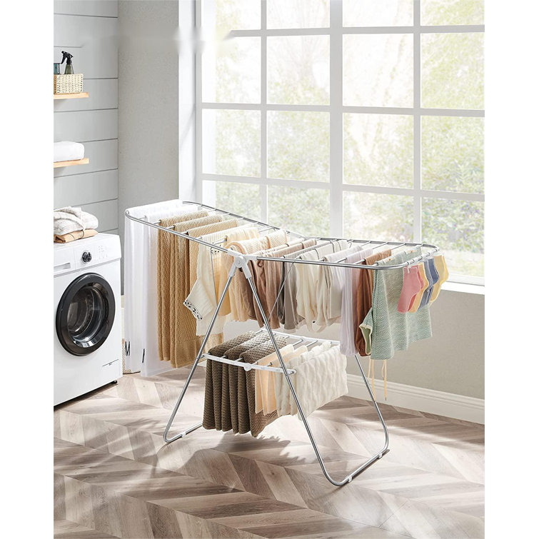Symple Stuff Folding Gullwing Drying Rack Wayfair